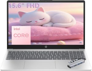 HP 15.6" FHD Laptop – Intel N100, 8GB RAM, 256GB SSD